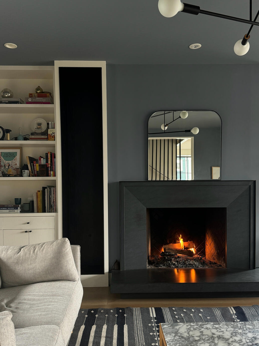 Linden Hills Fireplace Room